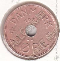 32-132 Дания 2 эре 1937г. КМ # 827,2 бронза 3,8гр