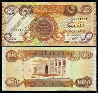 Ирак 1000 динаров 2003г. P.93 UNC