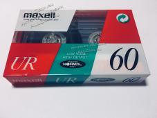 Аудио Кассета MAXELL UR 60 1991 год. / EUR / - Аудио Кассета MAXELL UR 60 1991 год. / EUR /