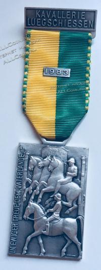 #065 Швейцария спорт Медаль Знаки