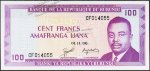 Банкнота Бурунди 100 франков 1986 года. P.29в(4) - UNC