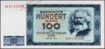 Банкнота ГДР (Германия) 100 марок 1964 года. P.26а - UNC 