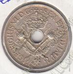 	4-47 Новая Гвинея 1 шиллинг 1945 г. KM# 8   0,925 Серебро 0.160 ОЗ. ASW 5,38 гр. 23,5 мм. 