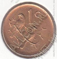 19-77 Южная Африка 1 цент 1984г. КМ # 82 бронза 3,0гр. 19мм