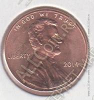 США 1 цент 2014P (арт328)*