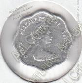 20-59 Восточные Карибы 1 цент 1989г. КМ # 10 алюминий 0,9гр. 18,4мм - 20-59 Восточные Карибы 1 цент 1989г. КМ # 10 алюминий 0,9гр. 18,4мм
