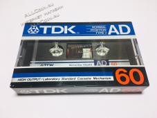 Аудио Кассета TDK AD 60 1985 год.  / США / - Аудио Кассета TDK AD 60 1985 год.  / США /