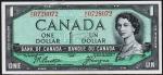 Канада 1 доллар 1954г. P.74a - UNC