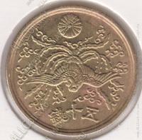 6-132 Япония 50 сен 1946г. Y# 67 латунь 4,5гр 