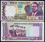 Сьерра-Леоне 50 леоне 1988г. P.17а - UNC