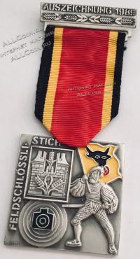 #239 Швейцария спорт Медаль Знаки. Стрелковый фестиваль Фельдшлоссен в округе Ури. 1989 год.