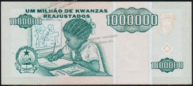 Ангола 1.000.000 кванза 1995г. P.141 UNC - Ангола 1.000.000 кванза 1995г. P.141 UNC