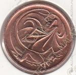 20-57 Австралия 2 цента 1981г. КМ # 63 бронза 5,2гр. 21,6мм