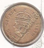 24-147 Гонконг 5 центов 1949г. КМ # 26 никель-латунь 2,5гр. 16,5мм - 24-147 Гонконг 5 центов 1949г. КМ # 26 никель-латунь 2,5гр. 16,5мм