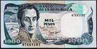 Колумбия 1000 песо 01.07.1995г. P.438(3) - UNC