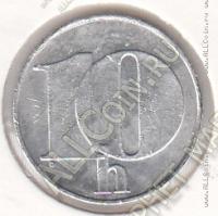 29-120 Чехословакия 10 геллеров 1992г. КМ # 146 алюминий 18,2мм