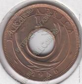 15-41 Восточная Африка 1 цент 1956KN г. KM# 35 UNC бронза 2,0гр 20,0мм - 15-41 Восточная Африка 1 цент 1956KN г. KM# 35 UNC бронза 2,0гр 20,0мм