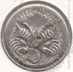 35-150 Австралия 5 центов 1987г. КМ # 80 медно-никелевая 2,83гр. 19,41мм