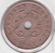 Южная Родезия 1 пенни 1947г. КМ#8a (z435) - Южная Родезия 1 пенни 1947г. КМ#8a (z435)