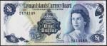 Каймановы острова 1 доллар 1971г. P.1в - UNC