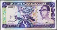 Гамбия 50 даласи 1989-95г. P.15 UNC