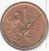 19-73 Южная Африка 1 цент 1982г. КМ # 109 бронза 3,0гр. 19мм - 19-73 Южная Африка 1 цент 1982г. КМ # 109 бронза 3,0гр. 19мм
