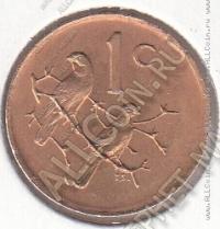 19-73 Южная Африка 1 цент 1982г. КМ # 109 бронза 3,0гр. 19мм
