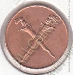 15-166 Малайя и Борнео 1 цент 1962г. КМ # 6 бронза 1,96гр. 18мм