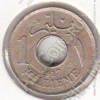 27-69 Египет 1 милльем 1917г. КМ # 313 медно-никелевая