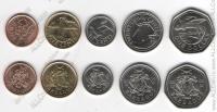 Барбадос набор 5 монет (арт164)