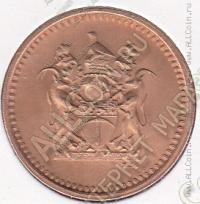 9-54 Родезия  1 цент 1977г. КМ# 10 бронза 4,0гр. 22,5мм