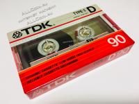 Аудио Кассета TDK D 90 1985 год.  / Япония /