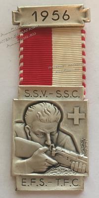 #173 Швейцария спорт Медаль Знаки
