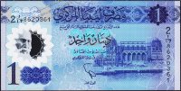 Банкнота Ливия 1 динар 2019 года. P.NEW - UNC