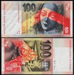 Словакия 100 крон 2004г. Р.44 UNC