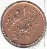 19-72 Южная Африка 1 цент 1969г. КМ # 65.1 бронза 3,0гр. 19мм - 19-72 Южная Африка 1 цент 1969г. КМ # 65.1 бронза 3,0гр. 19мм
