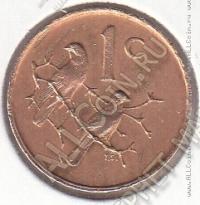 19-72 Южная Африка 1 цент 1969г. КМ # 65.1 бронза 3,0гр. 19мм