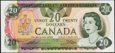 Канада 20 долларав 1979г. P.93с - UNC - Канада 20 долларав 1979г. P.93с - UNC