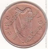 25-26 Ирландия 1 пенни 1963г. КМ # 11 бронза 9,45гр. 30,9мм - 25-26 Ирландия 1 пенни 1963г. КМ # 11 бронза 9,45гр. 30,9мм