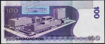 Филиппины 100 песо 2013г. P.218 UNC  - Филиппины 100 песо 2013г. P.218 UNC 