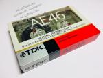Аудио Кассета TDK AE 46 1989 год. / Японский рынок /