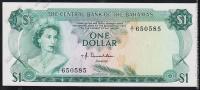 Багамы 1 доллар 1974г. P.35а - АUNC