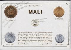 Мали набор 4 монеты 1961г. (в39) - Мали набор 4 монеты 1961г. (в39)