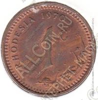 2-55 Родезия 1 цент 1970 г. KM#10 