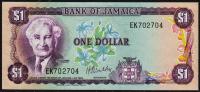 Ямайка 1 доллар 1976г. P.59в - UNC