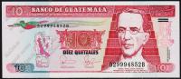 Банкнота Гватемала 10 кетцаль 2006 года. P.111а - UNC