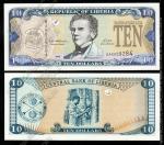 Либерия 10 долларов 2006г. P.27с - UNC