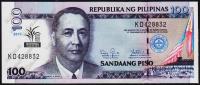 Филиппины 100 песо 2013г. P.NEW - UNC (Ю2) 