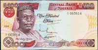 Банкнота Нигерия 100 найра 2001 года. P.28с - UNC