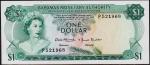 Багамы 1 доллар 1968г. P.27 UNC